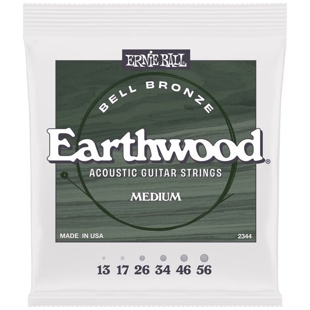 Ernie Ball 2344 Medium Earthwood Bell Bronze